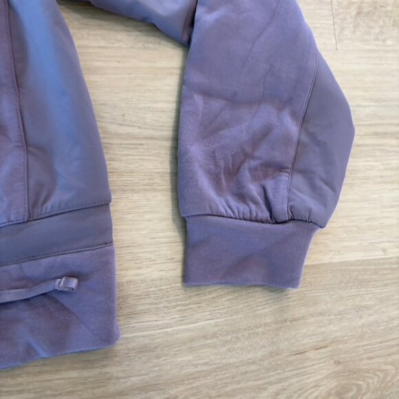 ** Travis Mathew Women's Mauve purple golden state cropped hoodie Small - Picture 5 of 11